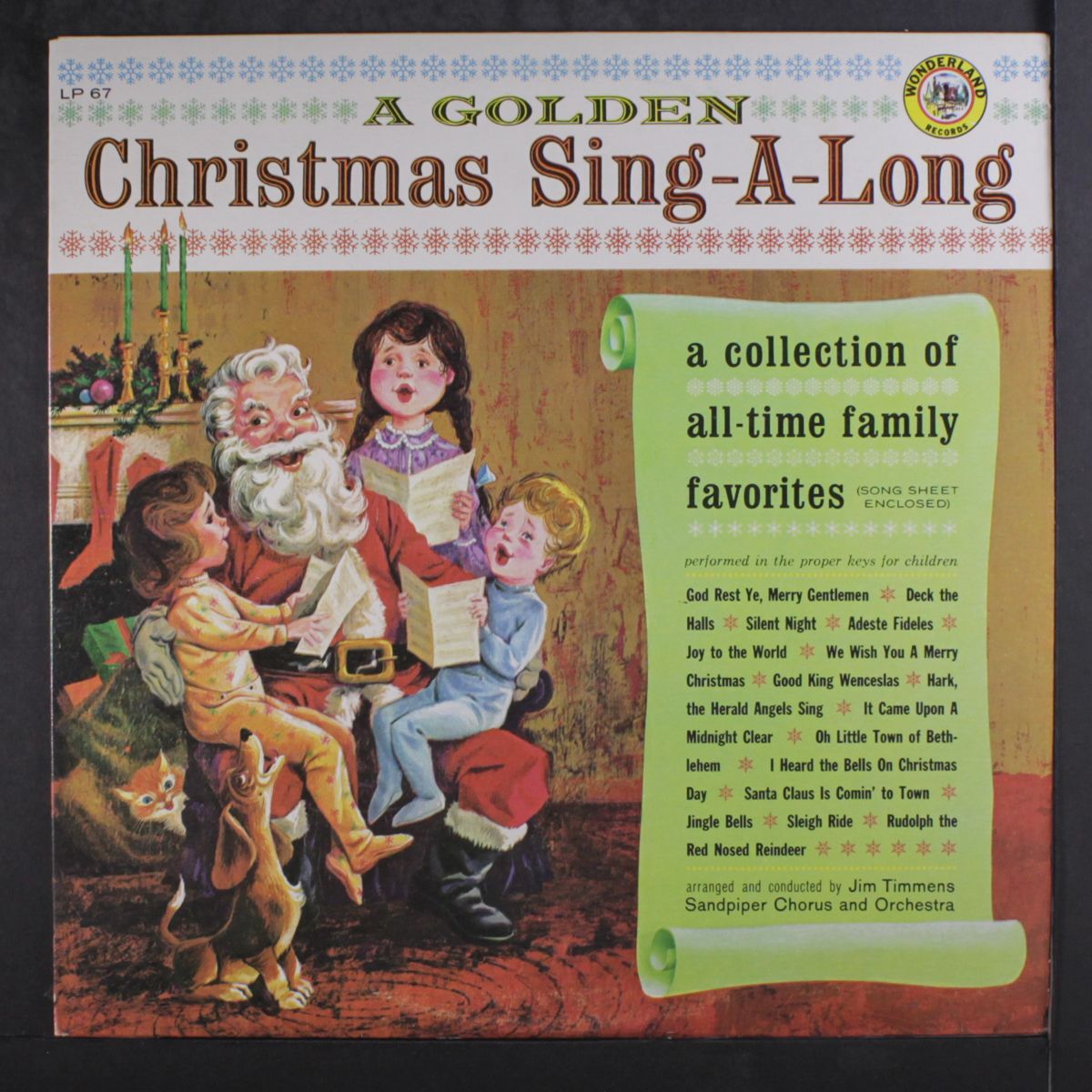 golden christmas sing by JIM TIMMENS