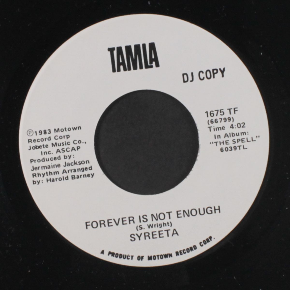 forever is not enough / same by SYREETA