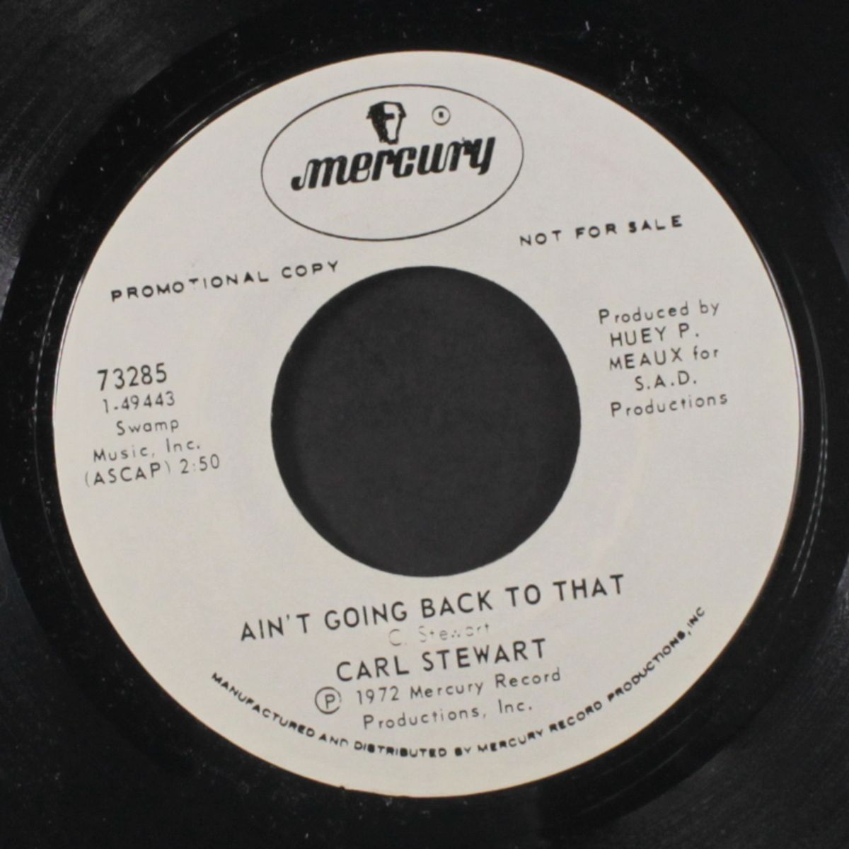 gimme a big leg woman / ain't going back to that by CARL STEWART