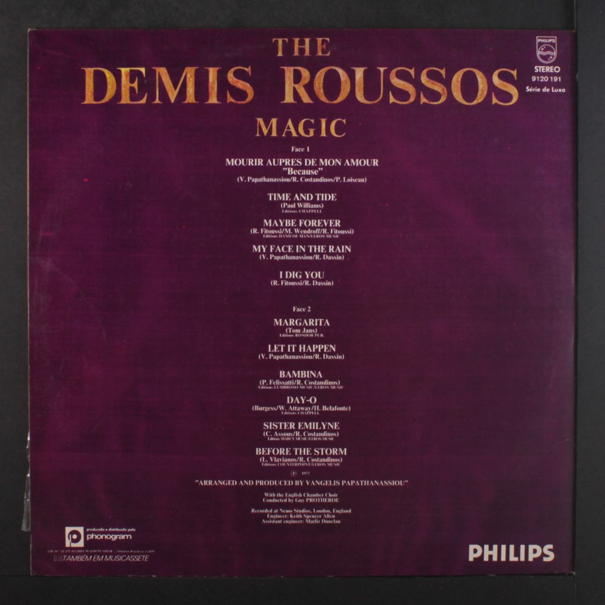 the demis roussos magic by DEMIS ROUSSOS