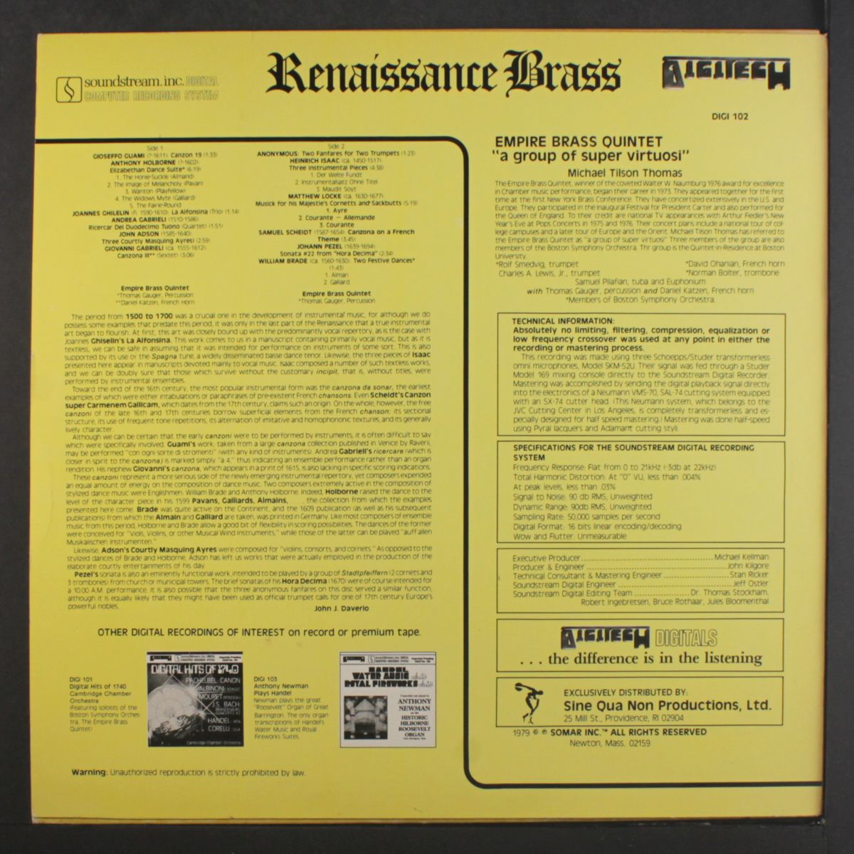 renaissance brass by EMPIRE BRASS