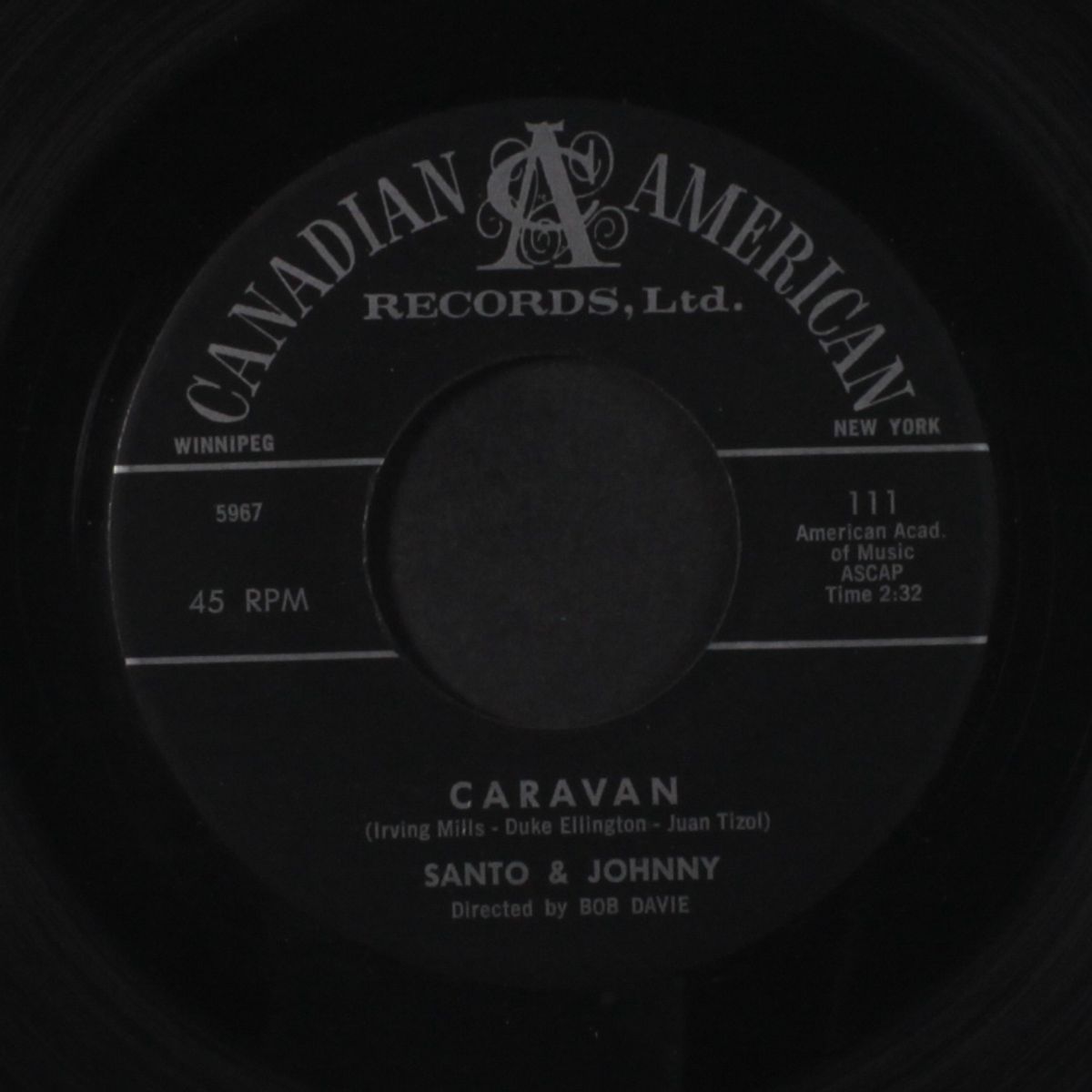 caravan / summertime by SANTO & JOHNNY