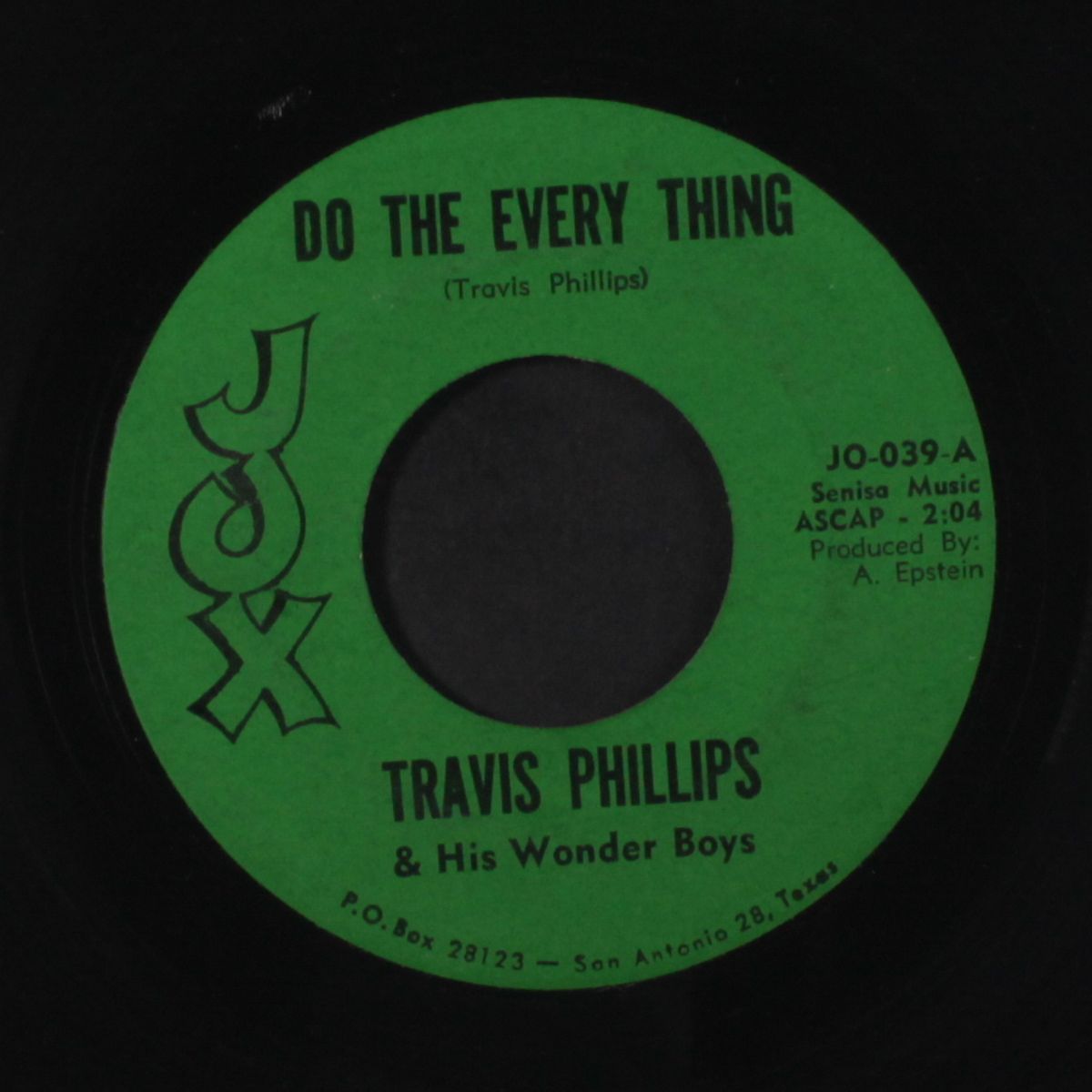 do the every thing / that's alright by TRAVIS PHILLIPS & WONDER BOYS