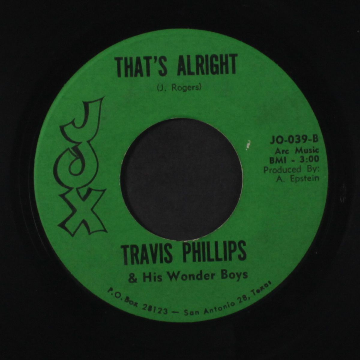 do the every thing / that's alright by TRAVIS PHILLIPS & WONDER BOYS