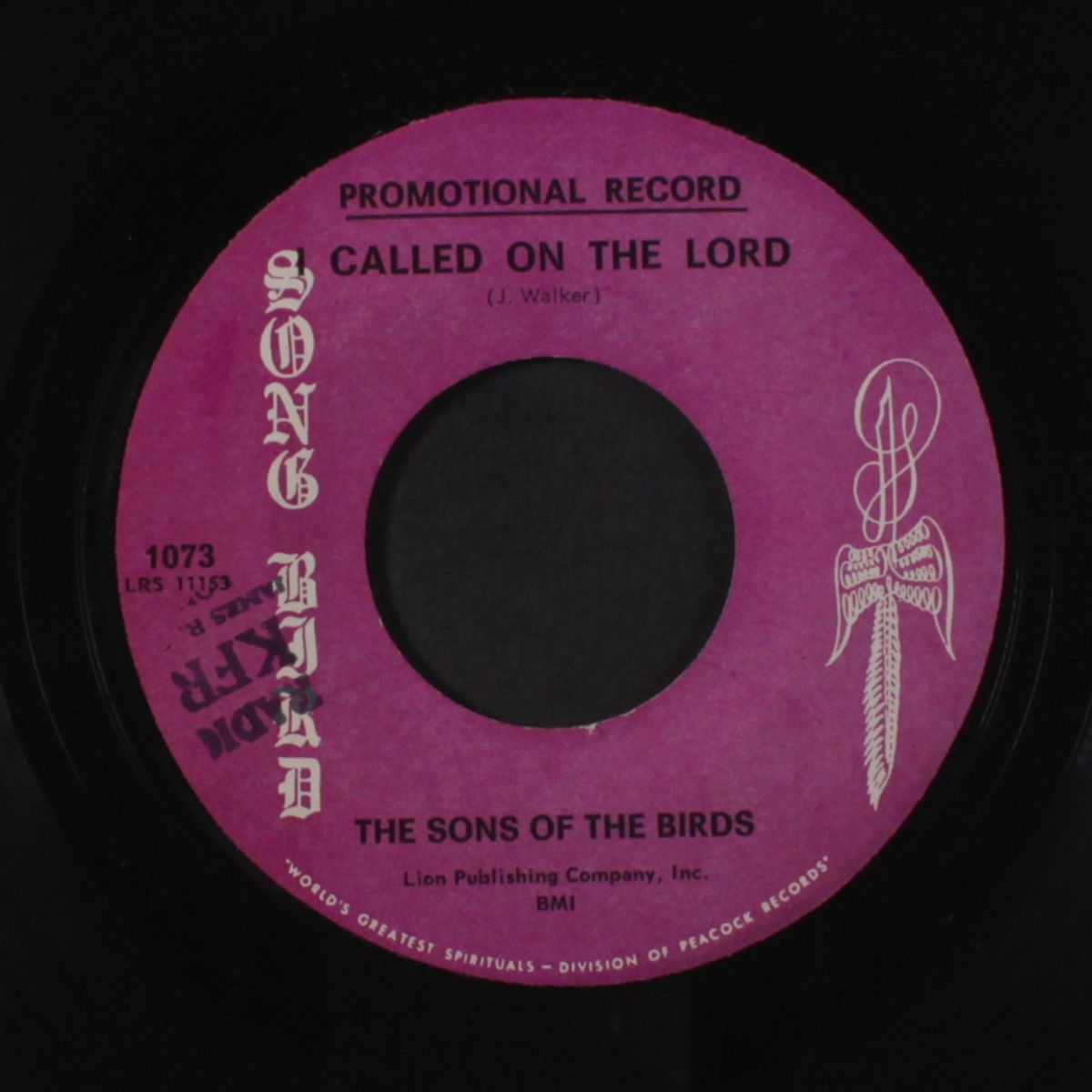 i called on the lord / prayer of thanks by SONS OF THE BIRDS
