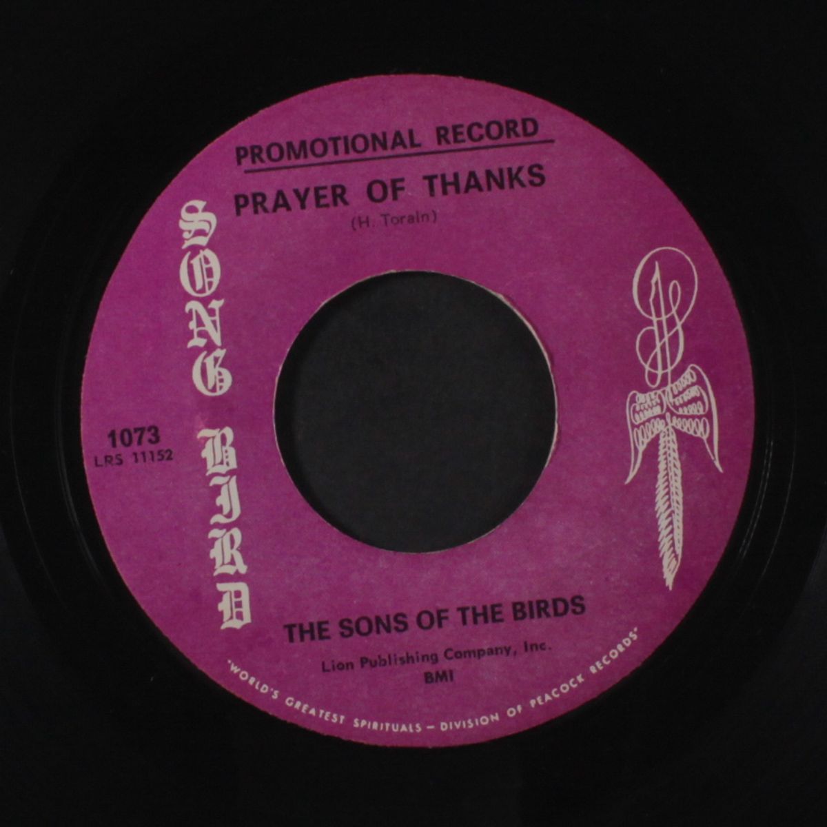 i called on the lord / prayer of thanks by SONS OF THE BIRDS
