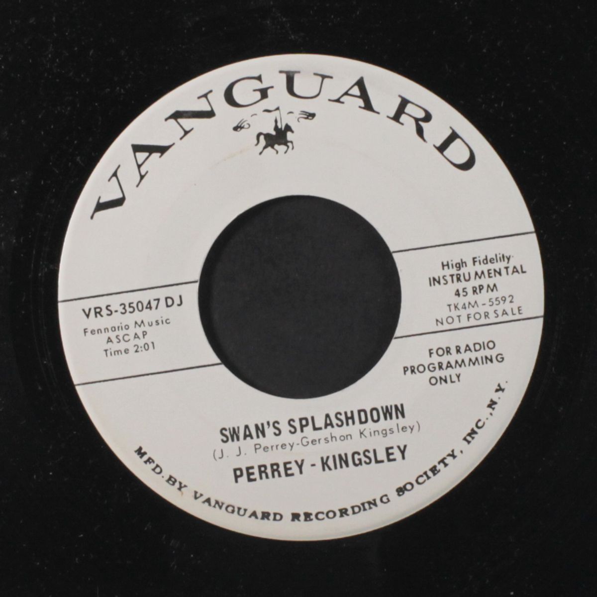 swan's splashdown / cosmic ballad by PERREY-KINGSLEY