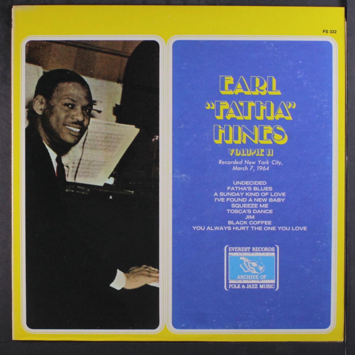 vol. 2 by EARL 'FATHA' HINES