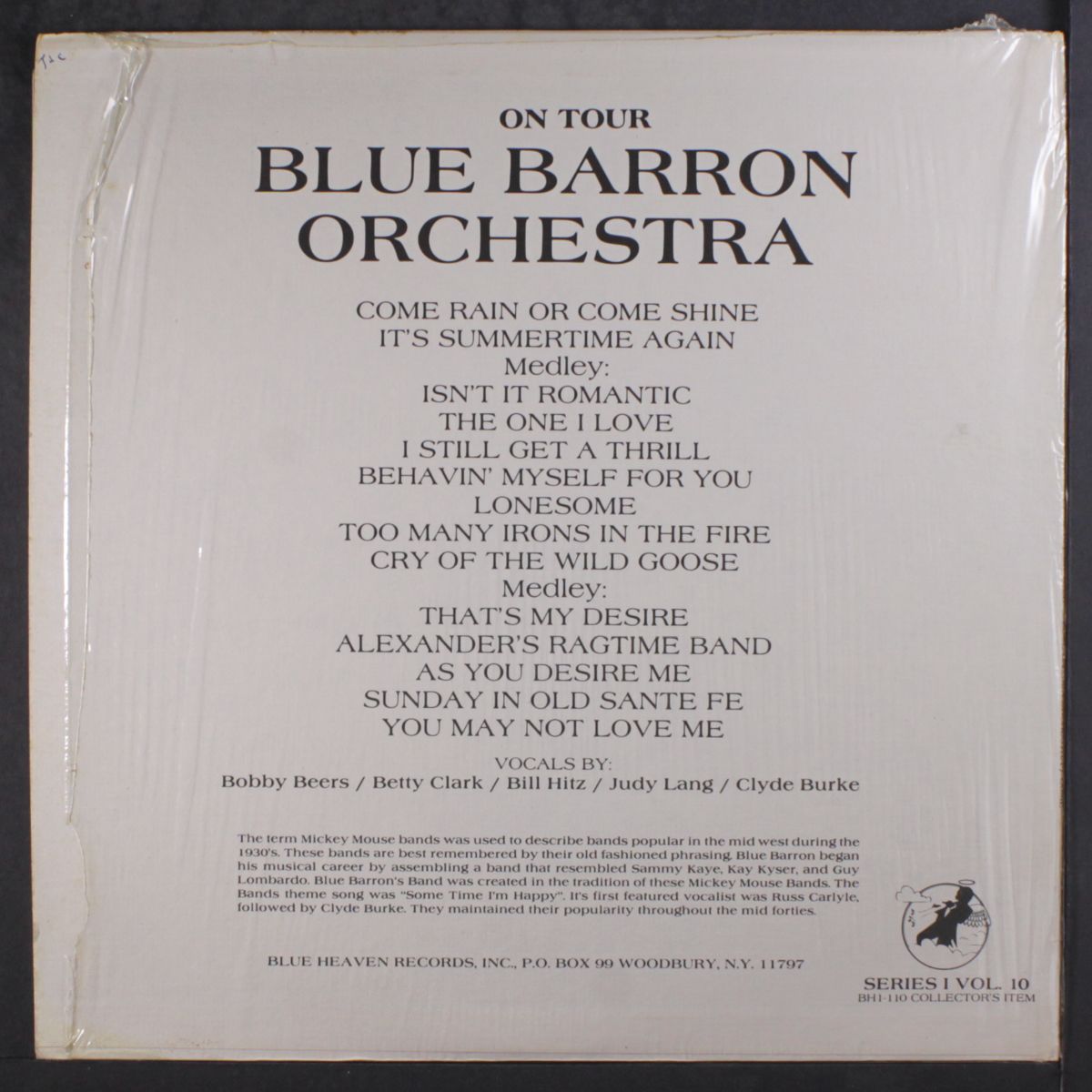on tour by BLUE BARRON