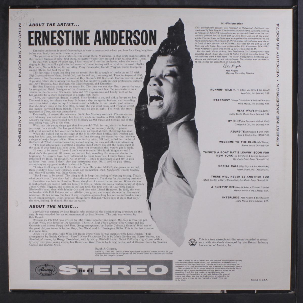 ernestine anderson by ERNESTINE ANDERSON