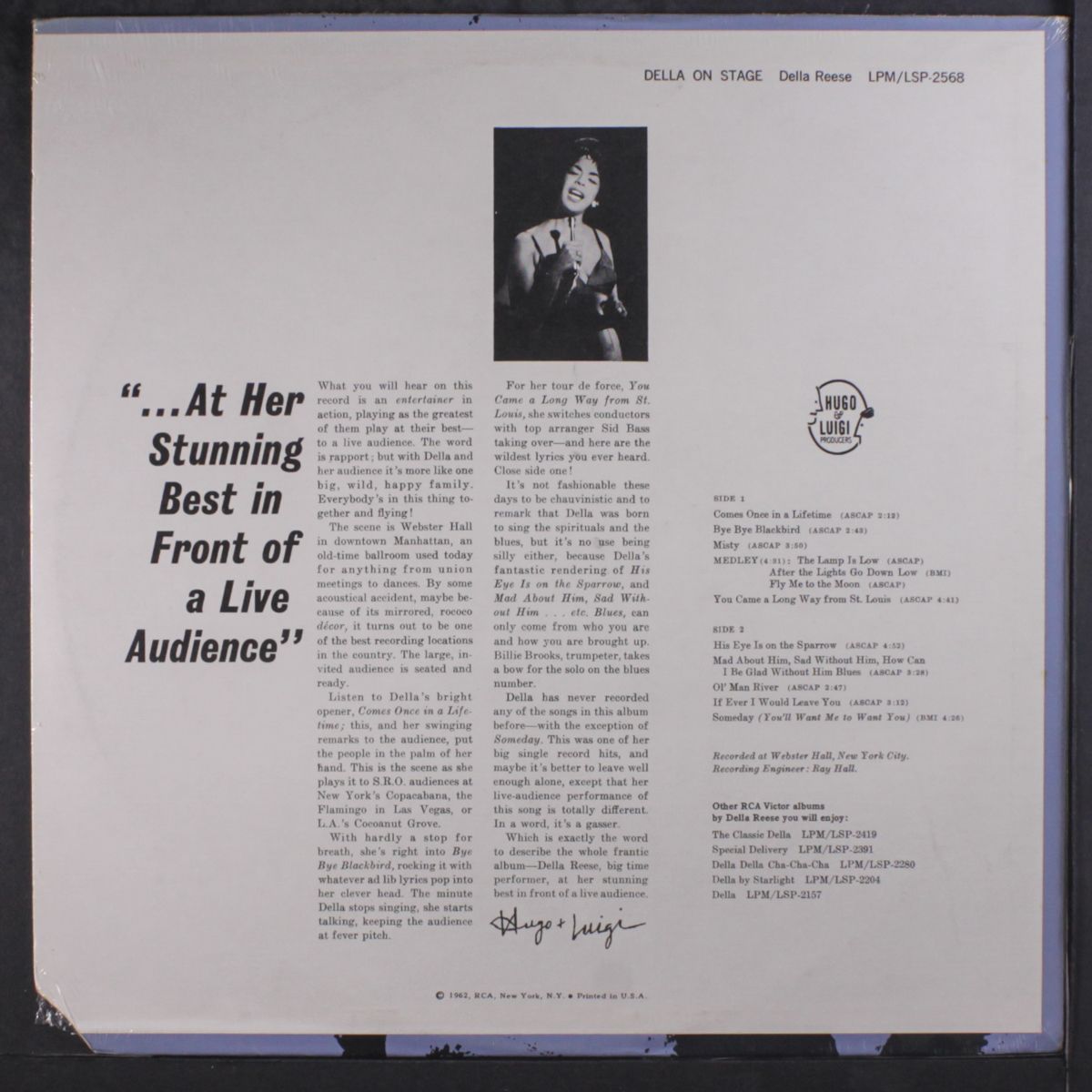 della on stage by DELLA REESE