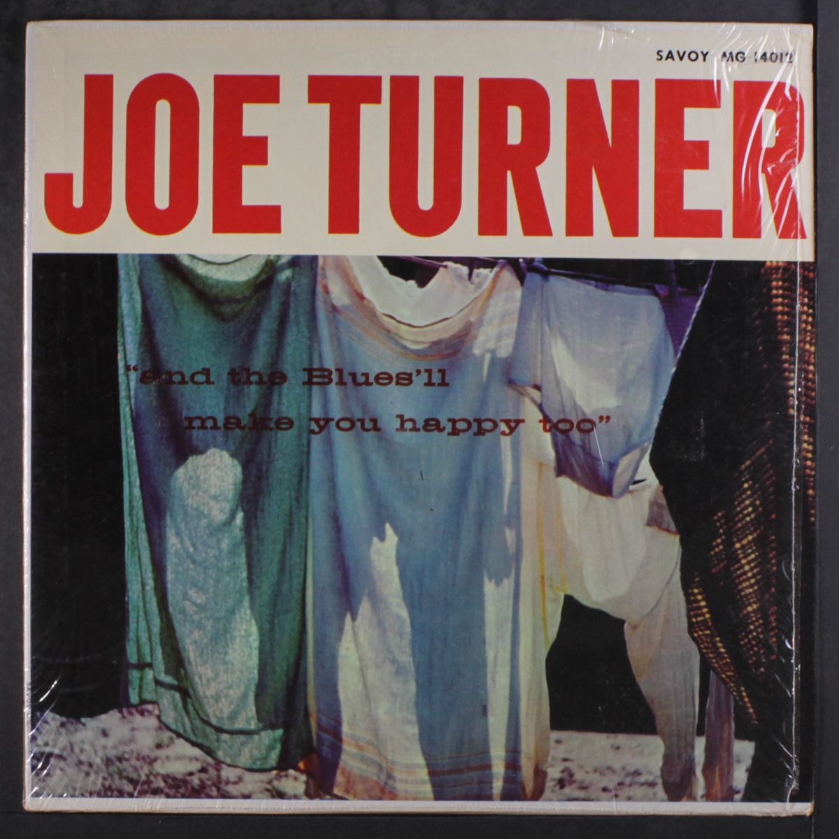 and the blues'll make you happy too by JOE TURNER