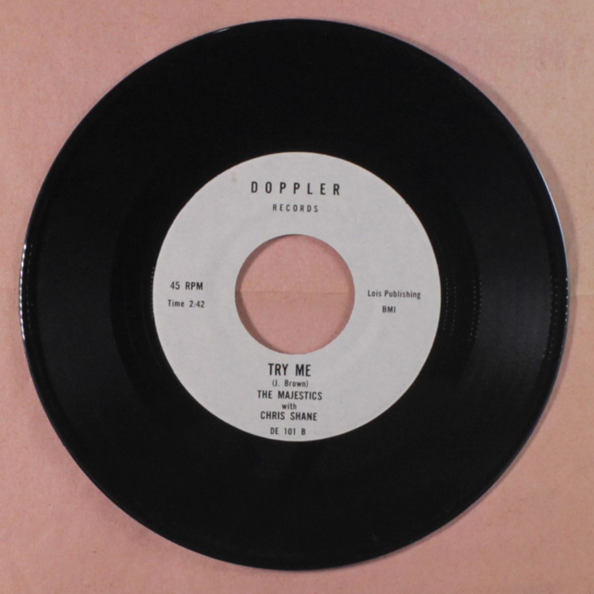 sittin' seaside safari..sippin' suds / try me by MAJESTICS W/ CHRIS SHANE