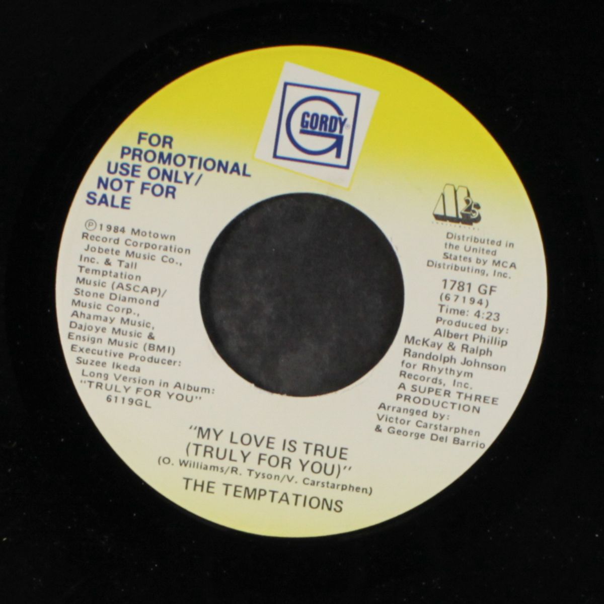 my love is true by TEMPTATIONS