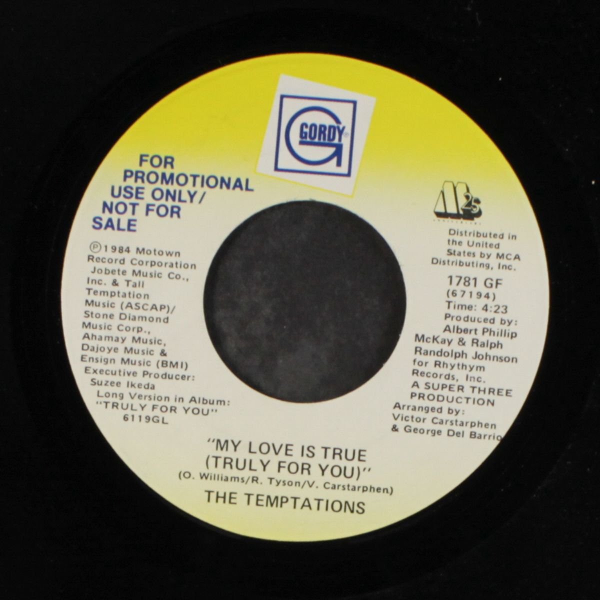 my love is true by TEMPTATIONS