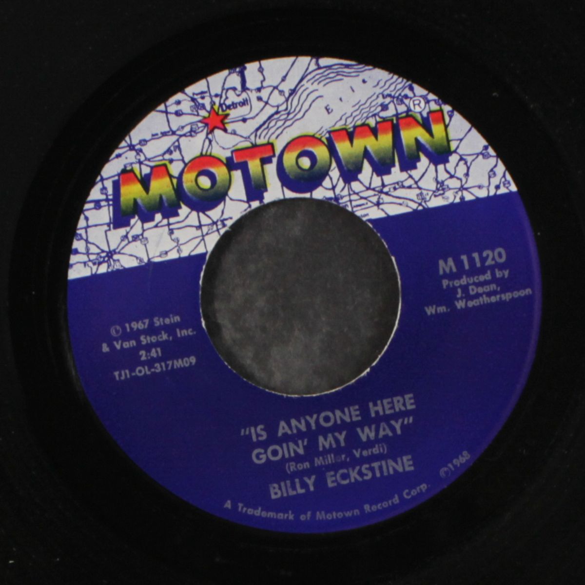 is anyone here goin' my way / thank you love by BILLY ECKSTINE