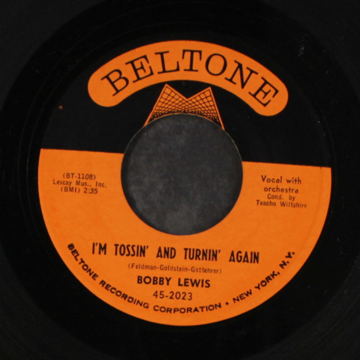 i'm tossin' and turnin' again / nothin' but the blues by BOBBY LEWIS