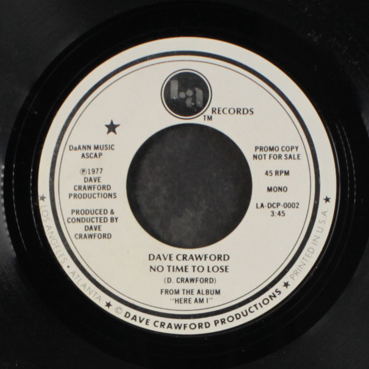 no time to lose / mono by DAVE CRAWFORD