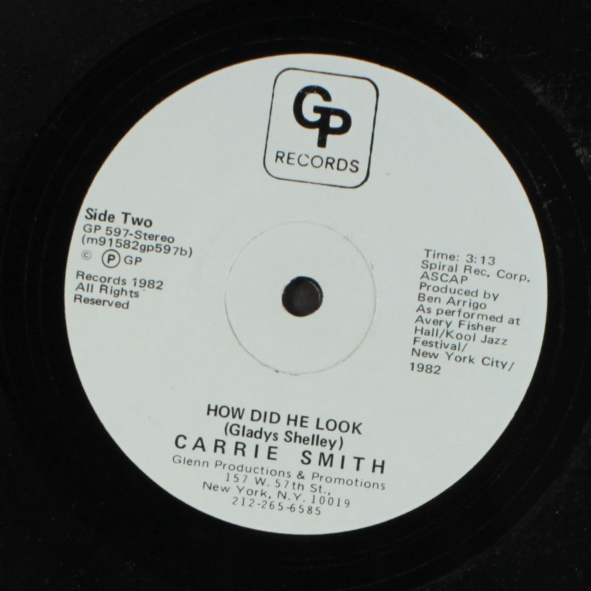 only you can do it / how did he look by CARRIE SMITH
