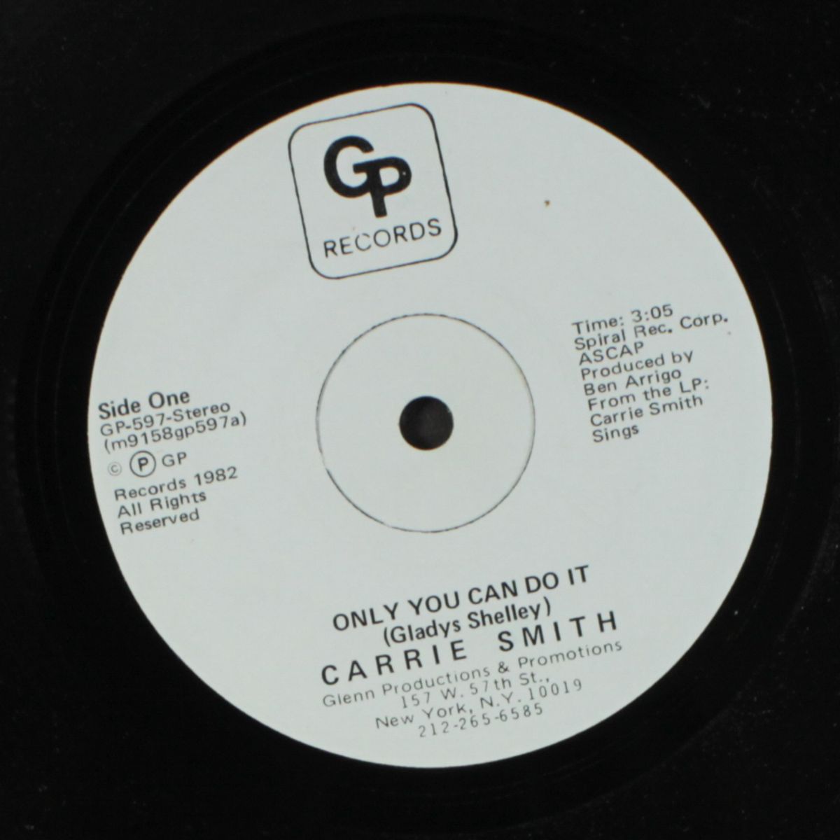 only you can do it / how did he look by CARRIE SMITH