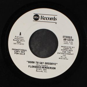 FLORENCE HENDERSON