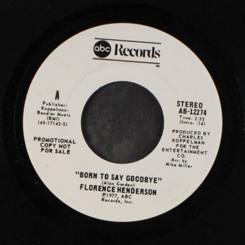 FLORENCE HENDERSON