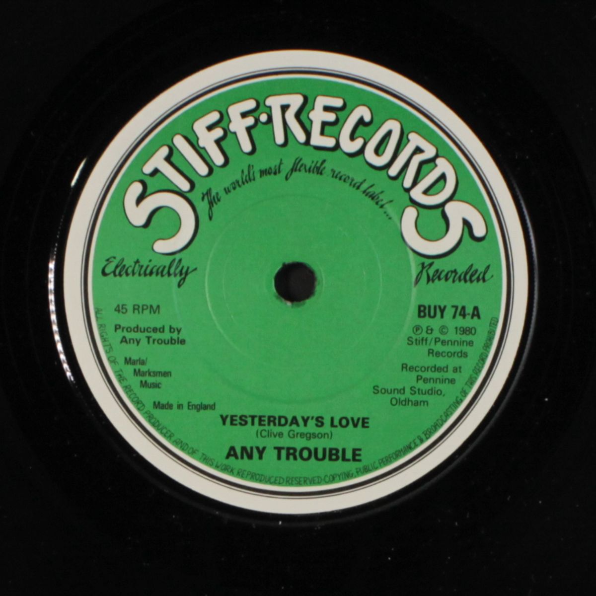 yesterday's love / nice girls by ANY TROUBLE
