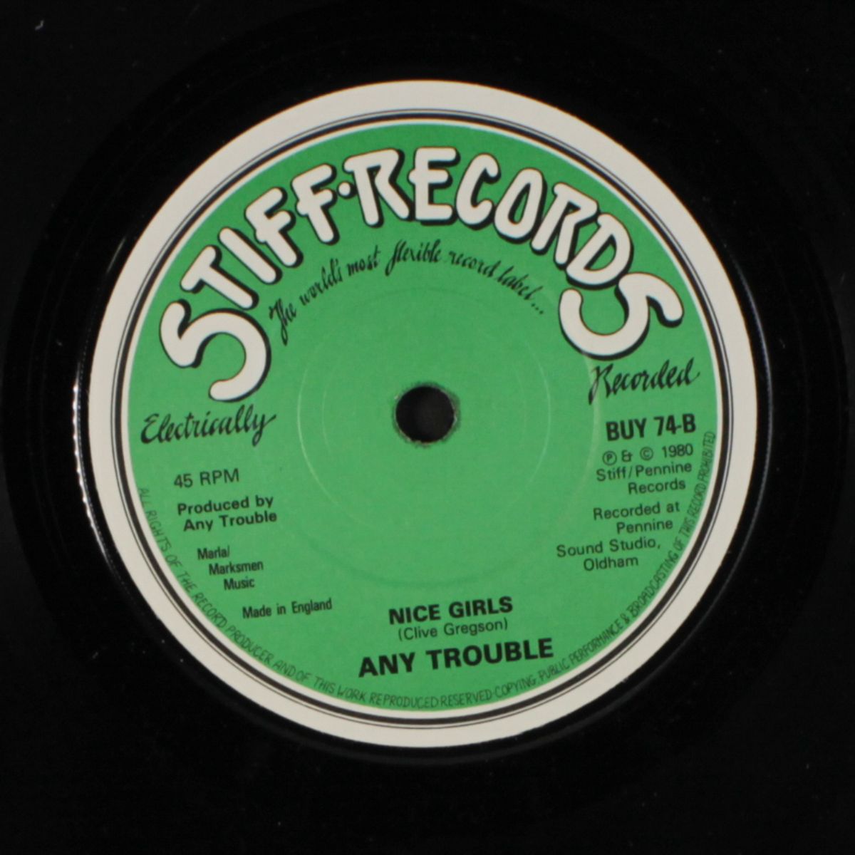 yesterday's love / nice girls by ANY TROUBLE
