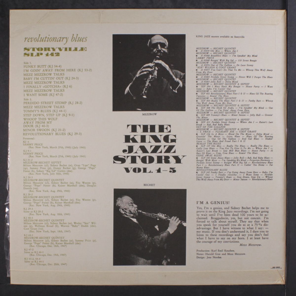 revolutionary blues by MEZZROW-BECHET QUINTET