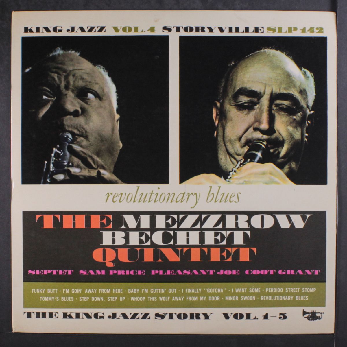 revolutionary blues by MEZZROW-BECHET QUINTET