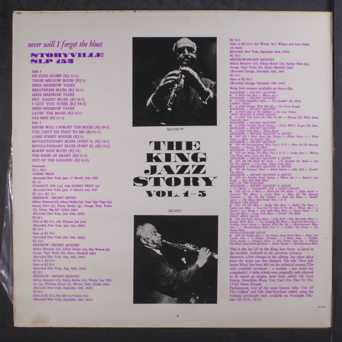 never will i forget the blues by MEZZROW-BECHET QUINTET