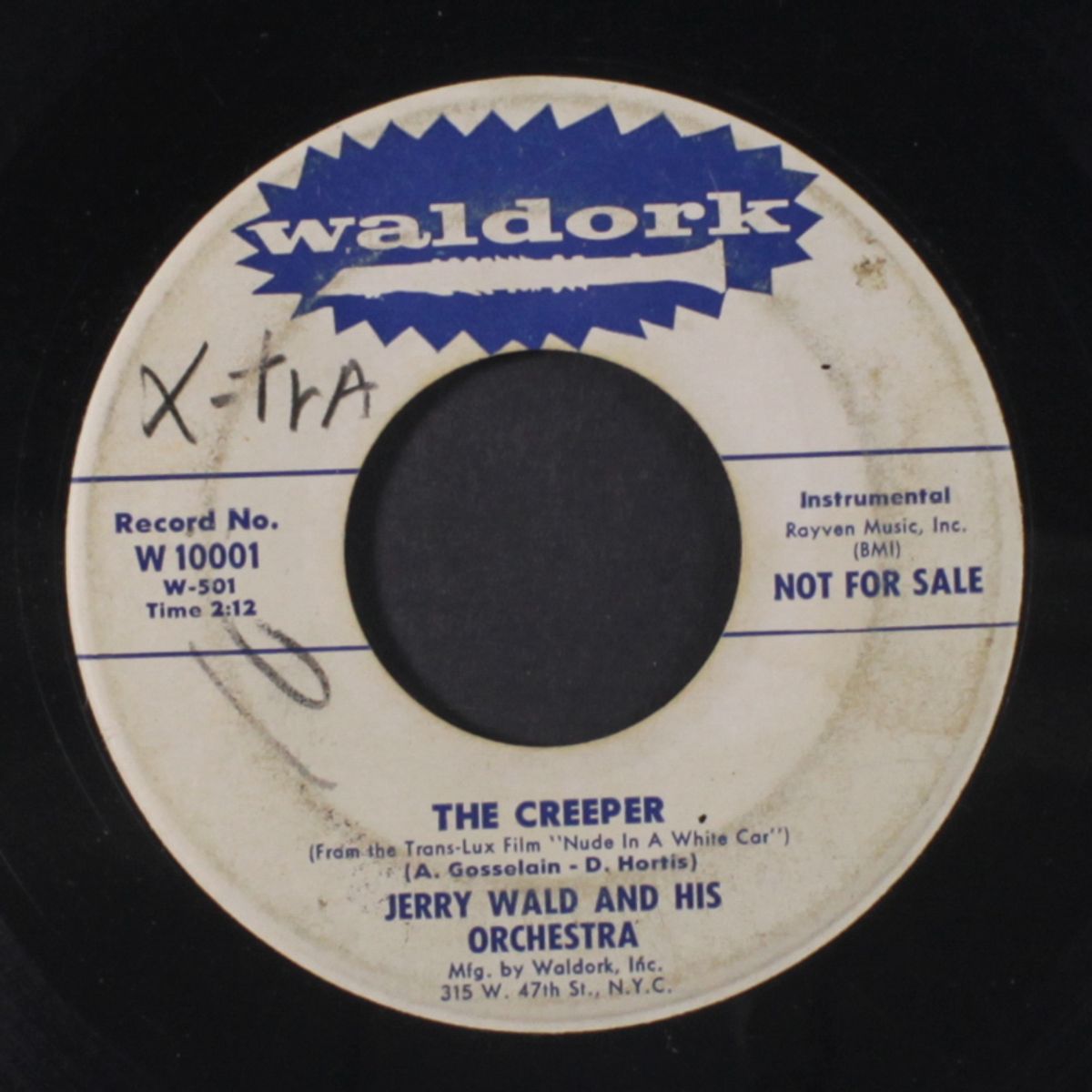 the creeper / nightmare by JERRY WALD