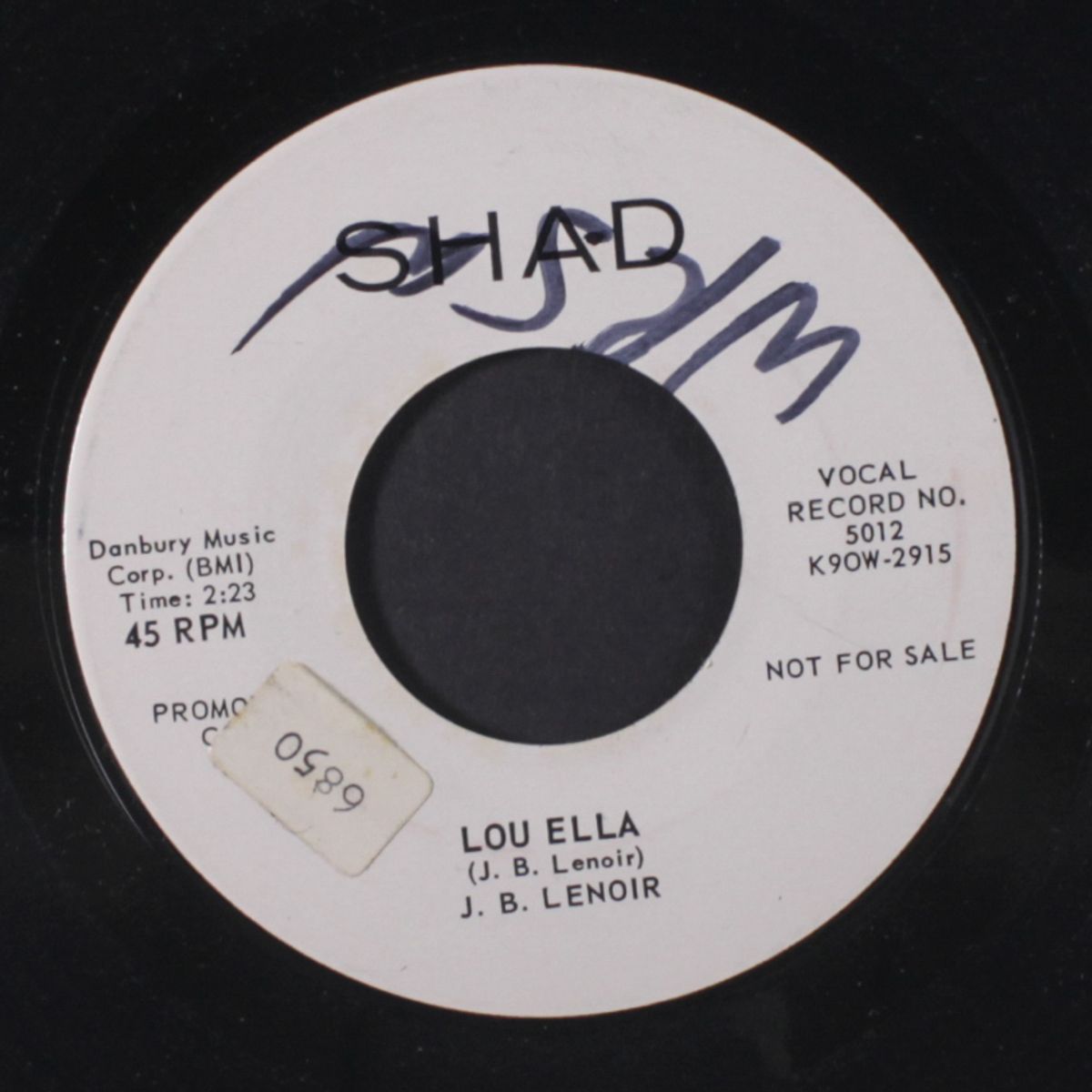 back door / lou ella by J.B. LENOIR
