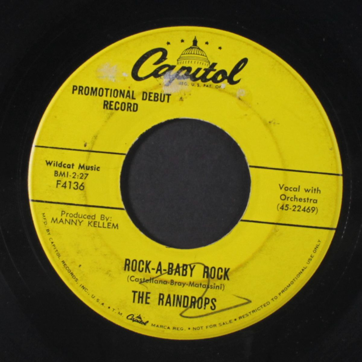 rain / rock-a-baby rock by RAINDROPS