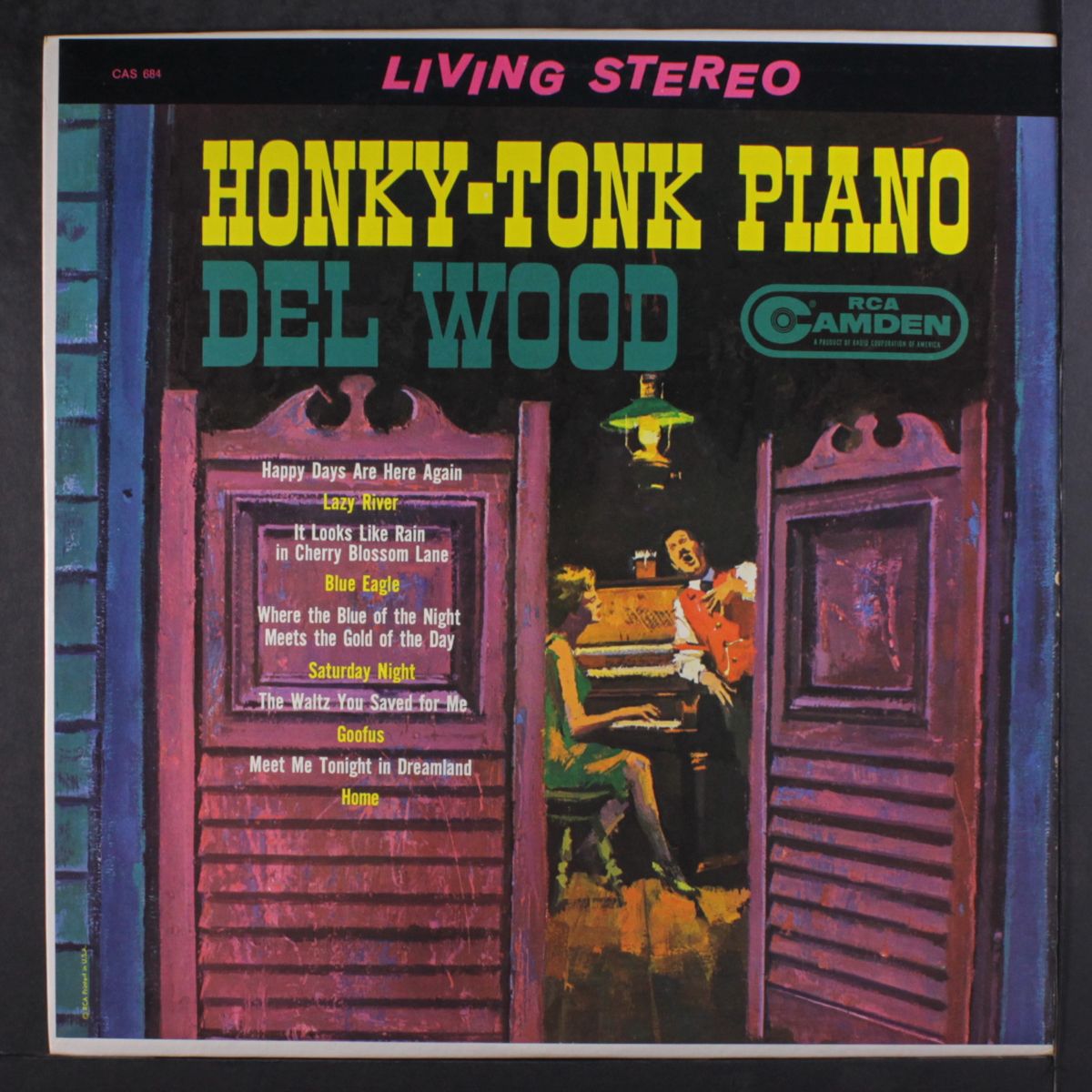 honky-tonk piano by DEL WOOD