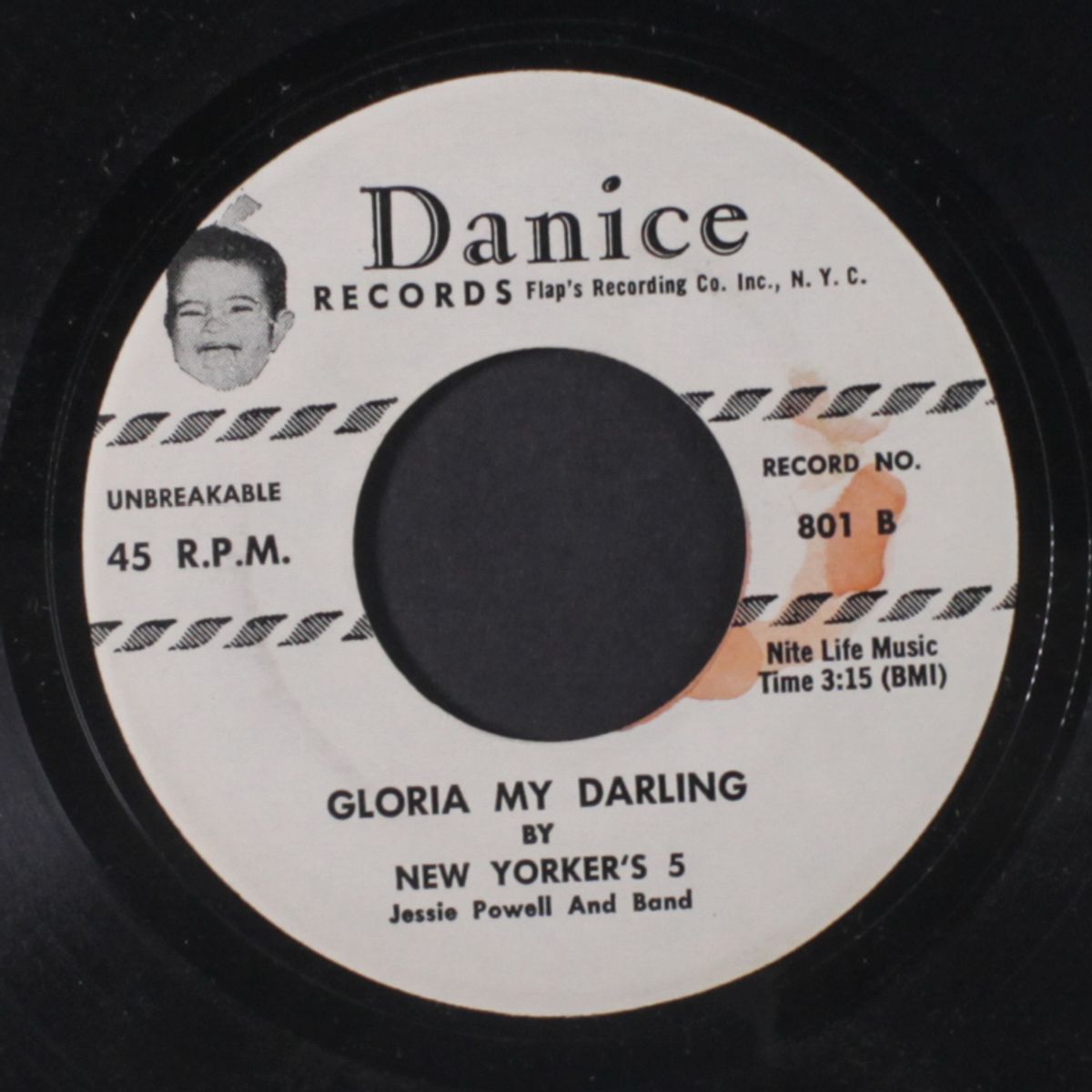 gloria my darling / cha cha baby by NEW YORKER'S 5
