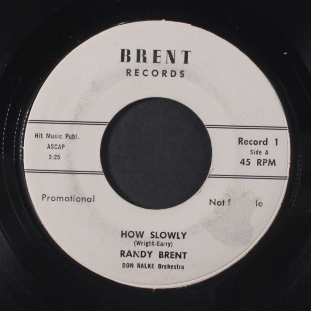 run like the wind / how slowly by RANDY BRENT