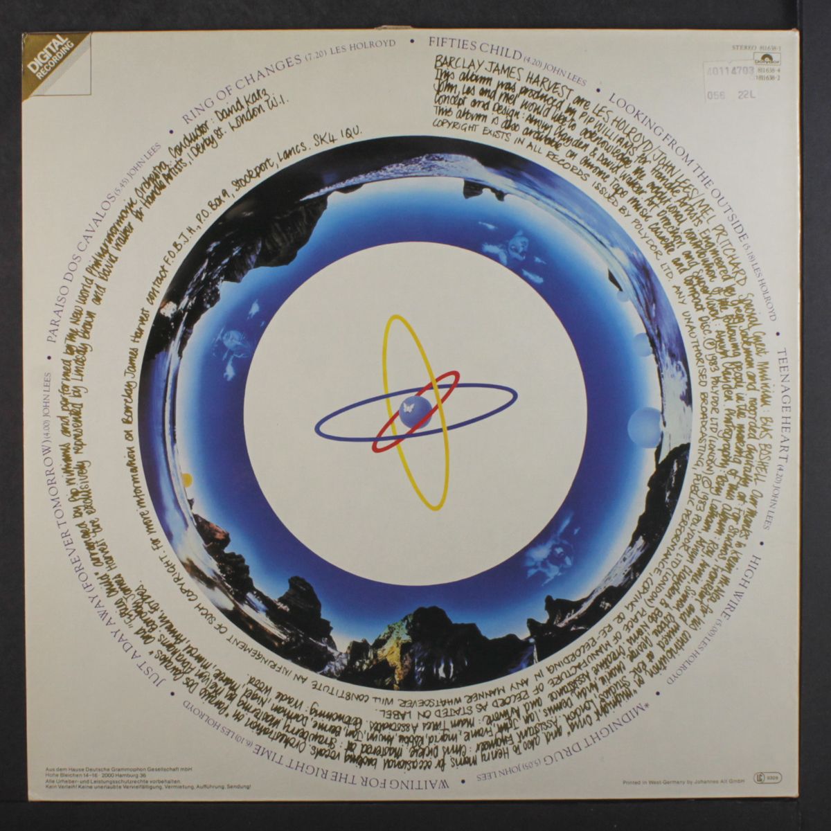 ring of changes by BARCLAY JAMES HARVEST