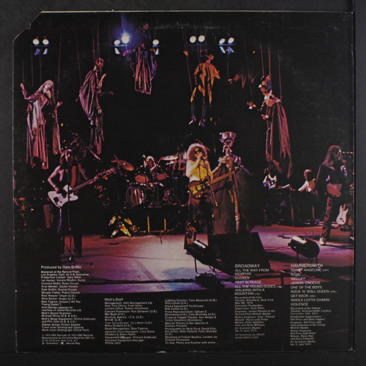 live by MOTT THE HOOPLE