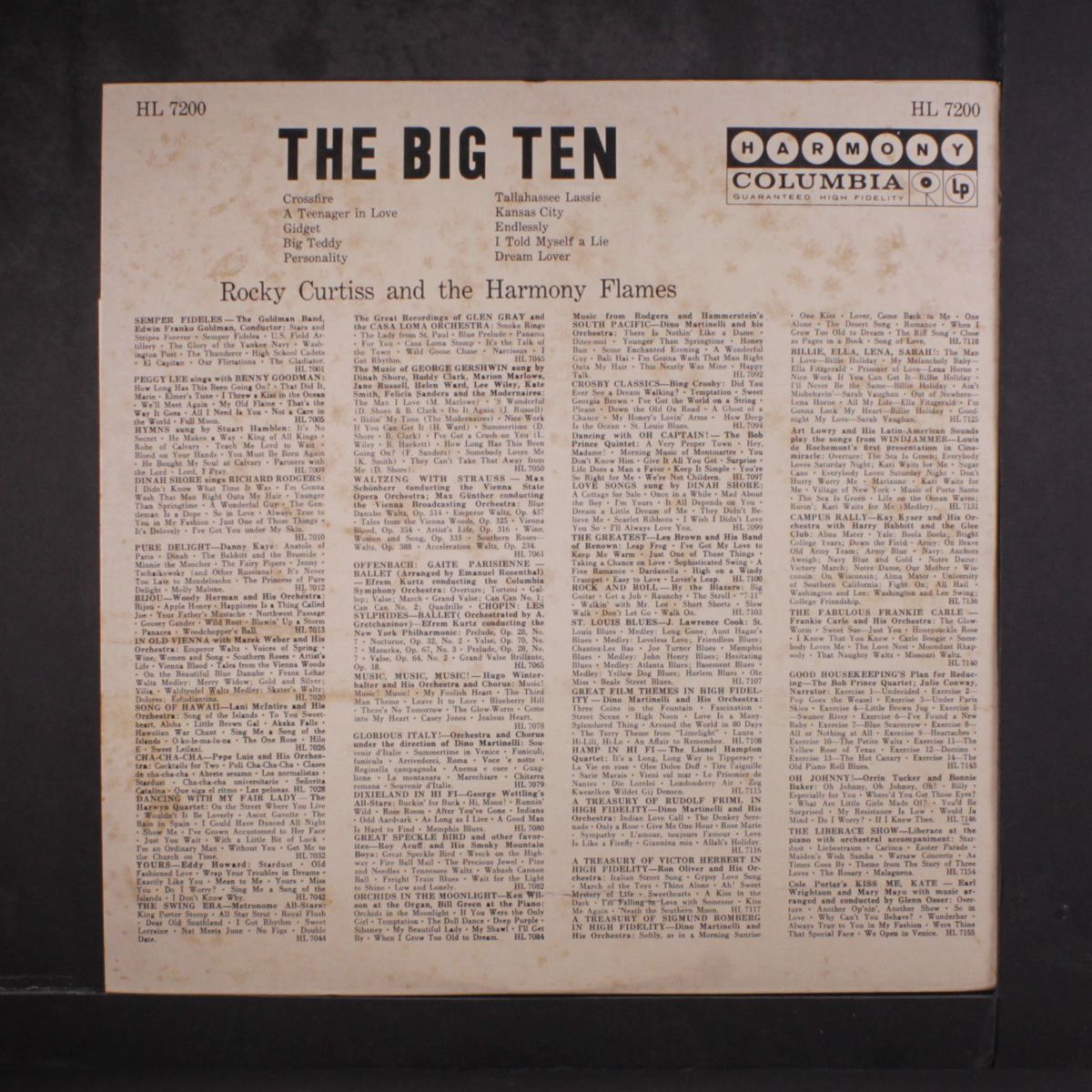 the big ten by ROCKY CURTISS & HARMONY FLAMES
