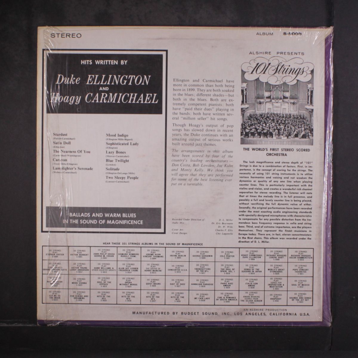 hoagy carmichael and duke ellington by 101 STRINGS