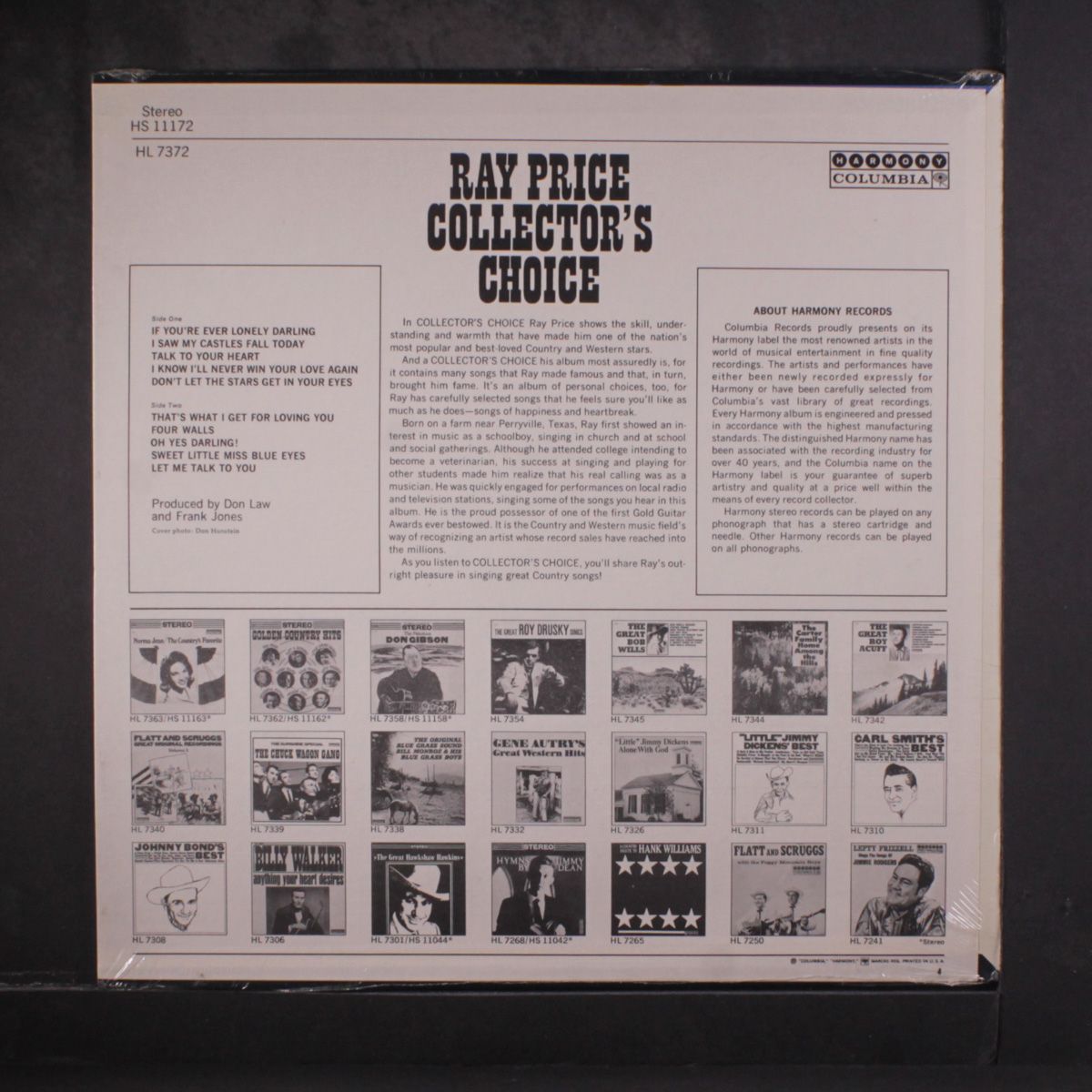 collector's choice by RAY PRICE