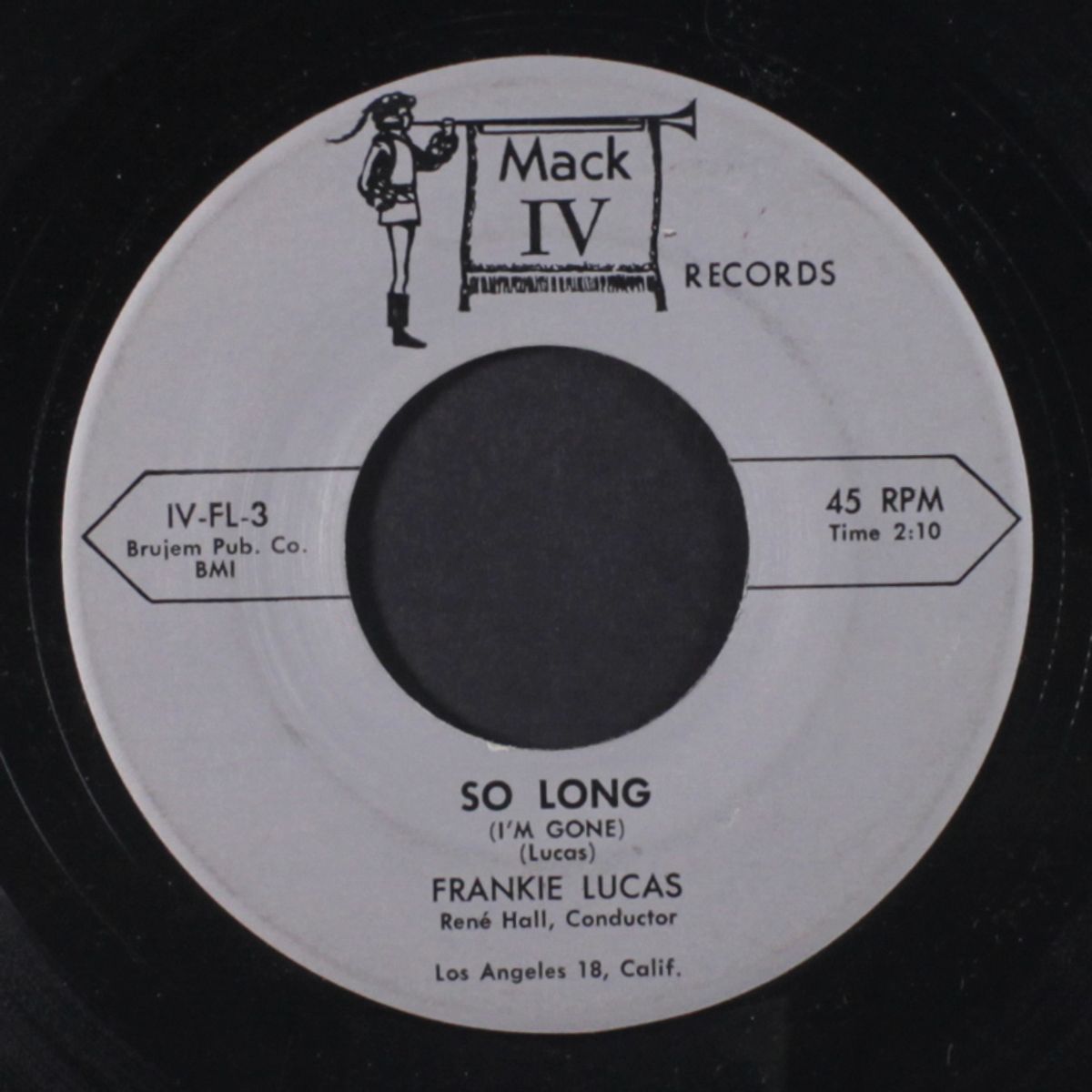 i want to rock you baby / so long by FRANKIE LUCAS