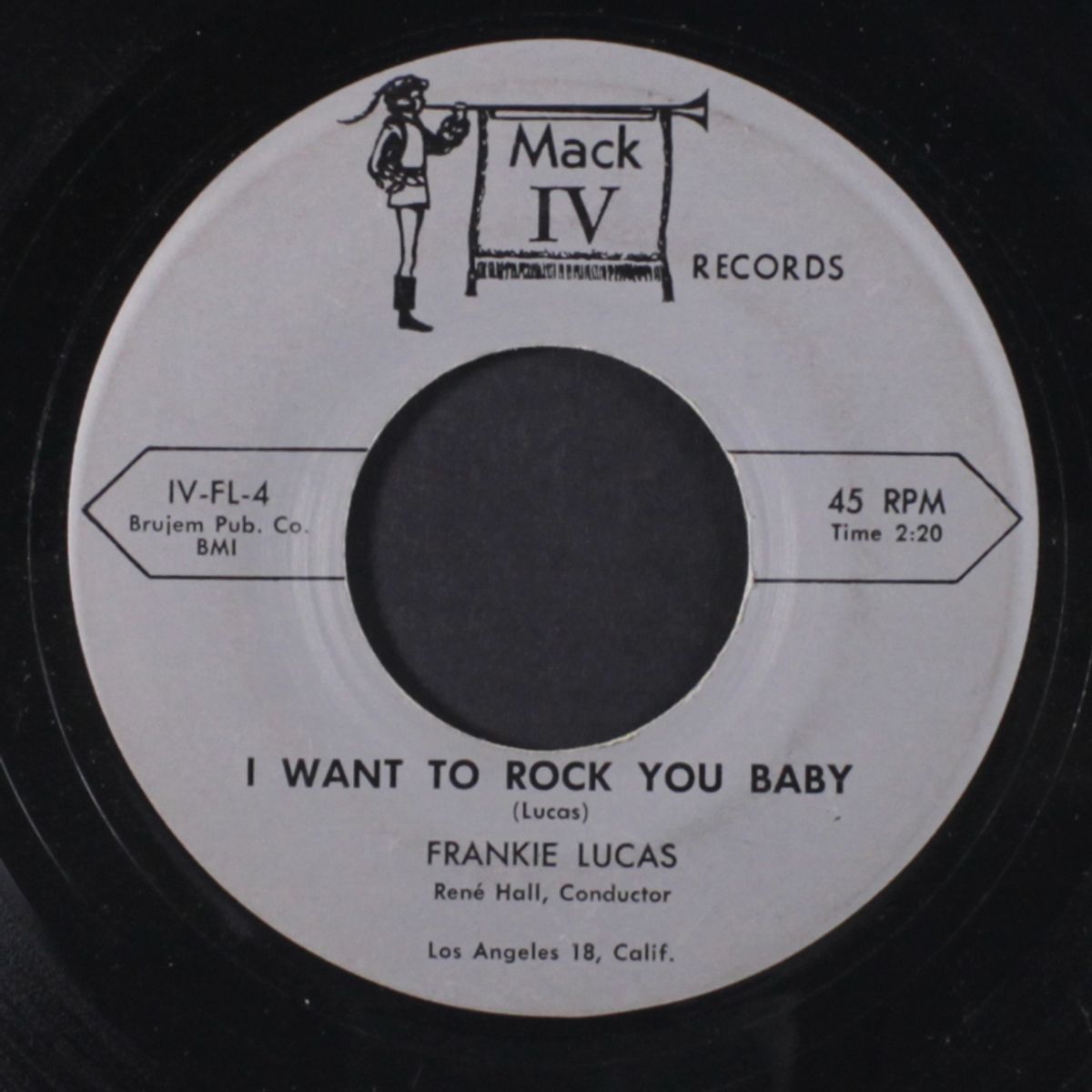 i want to rock you baby / so long by FRANKIE LUCAS
