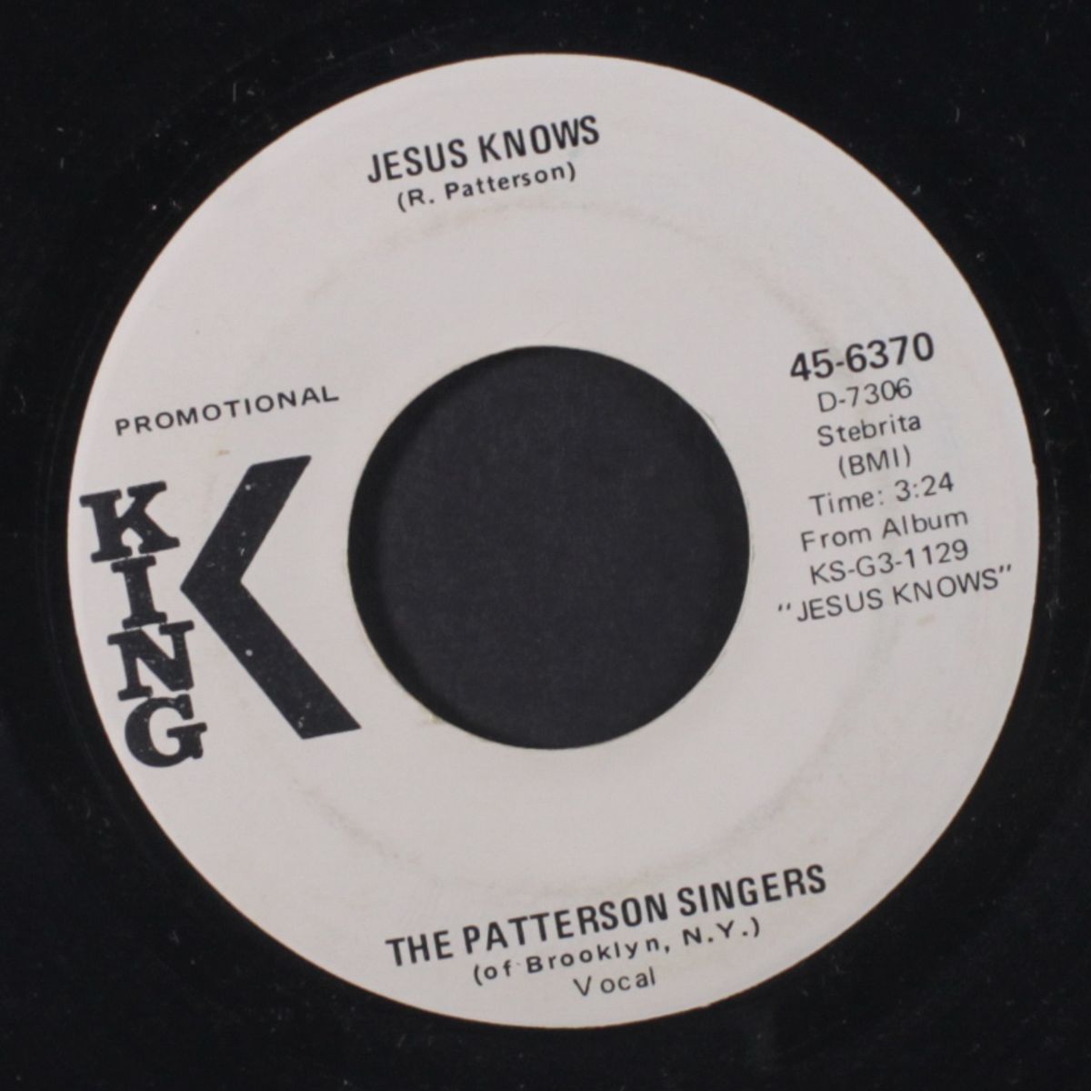 try jesus / jesus knows by PATTERSON SINGERS