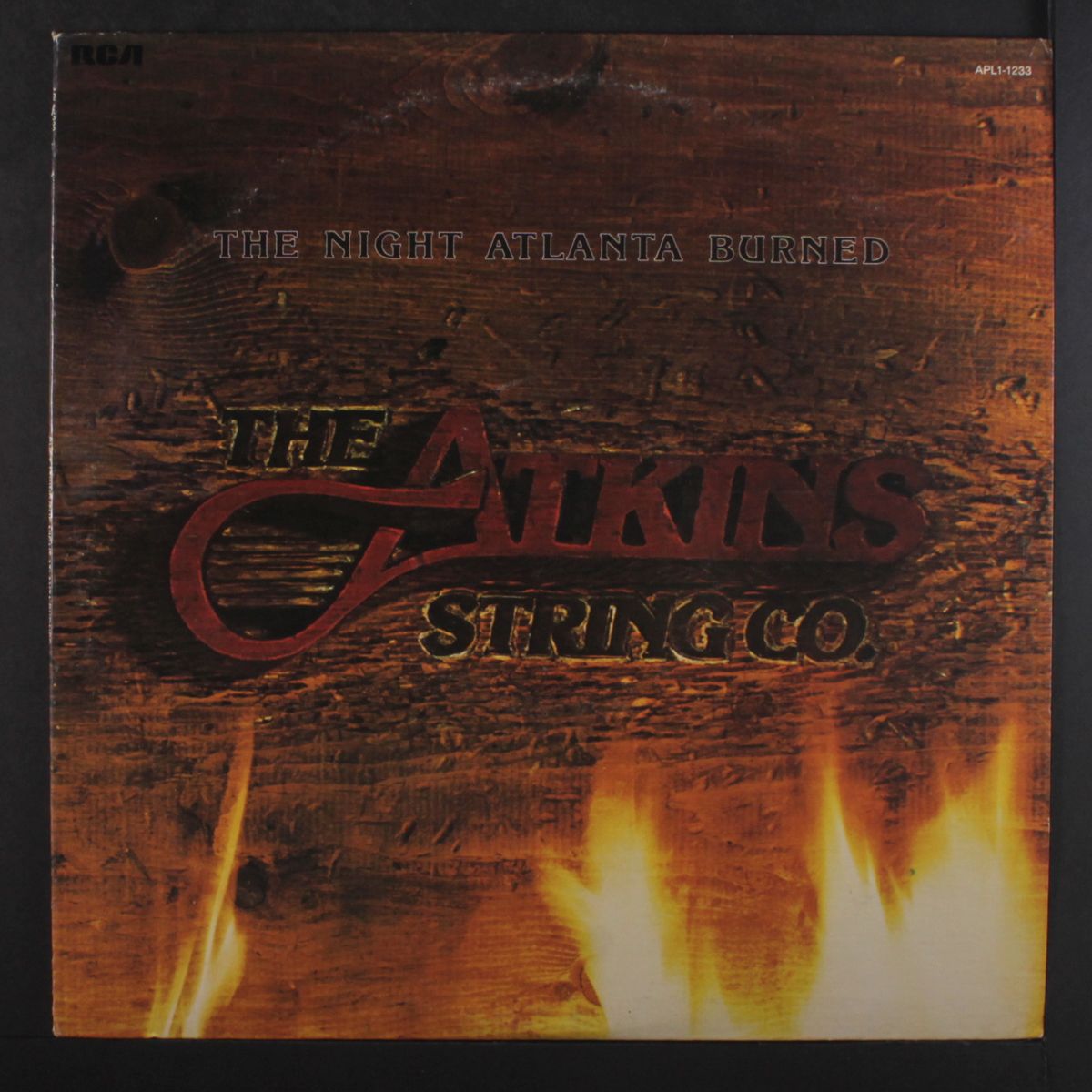 the night atlanta burned by ATKINS STRING CO.