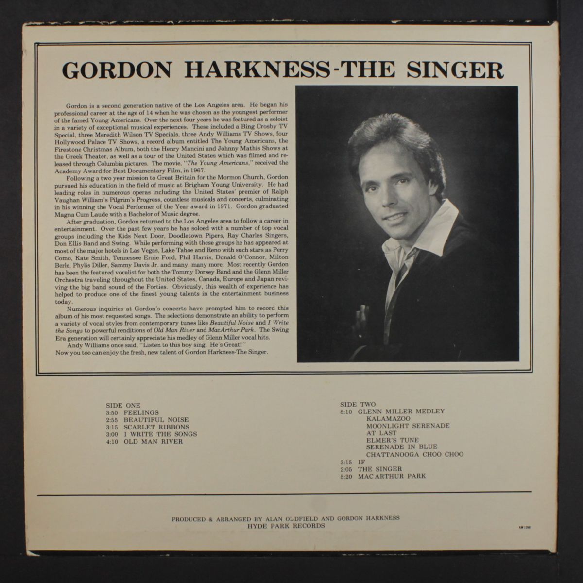 the singer by GORDON HARKNESS
