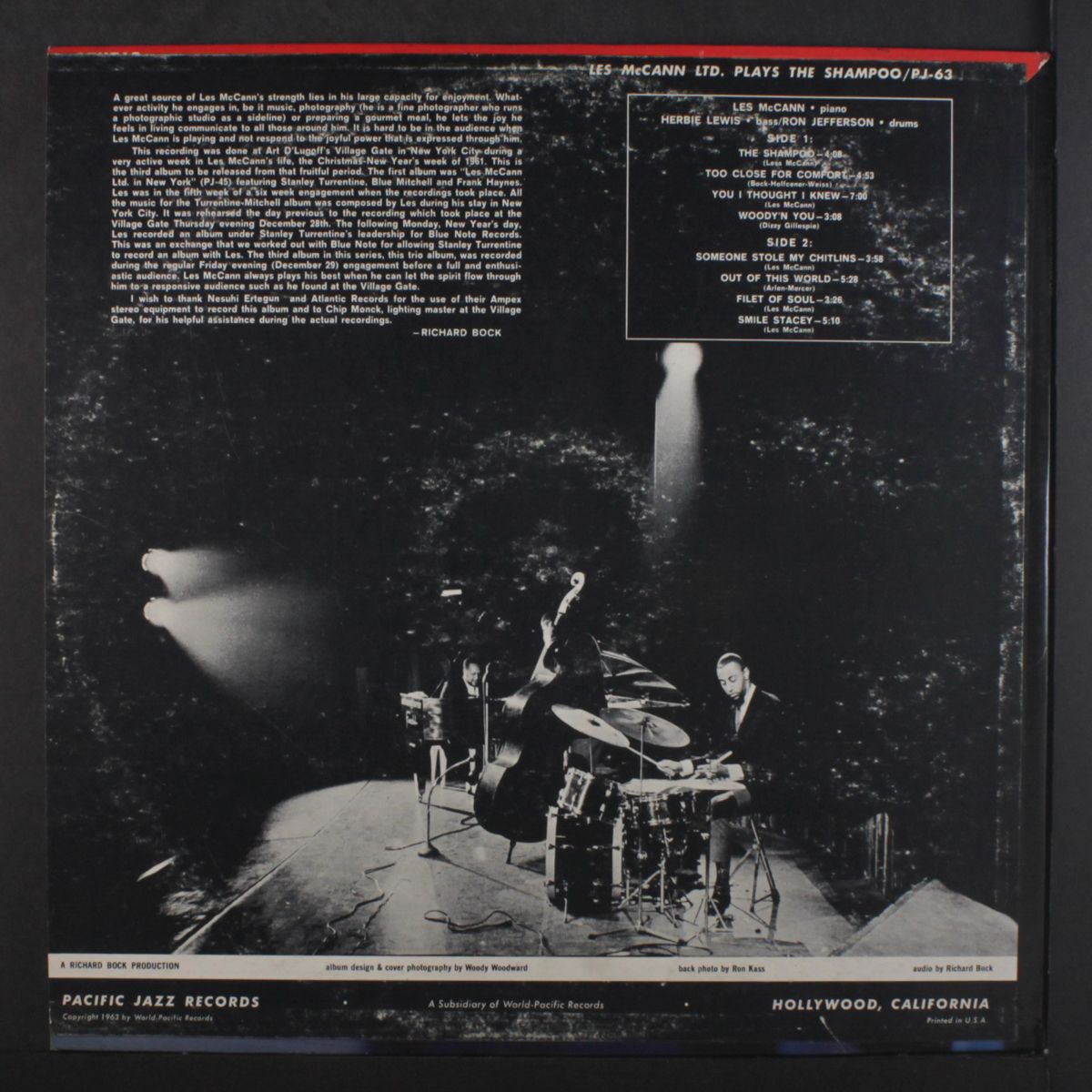 plays the shampoo at the village gate by LES MCCANN