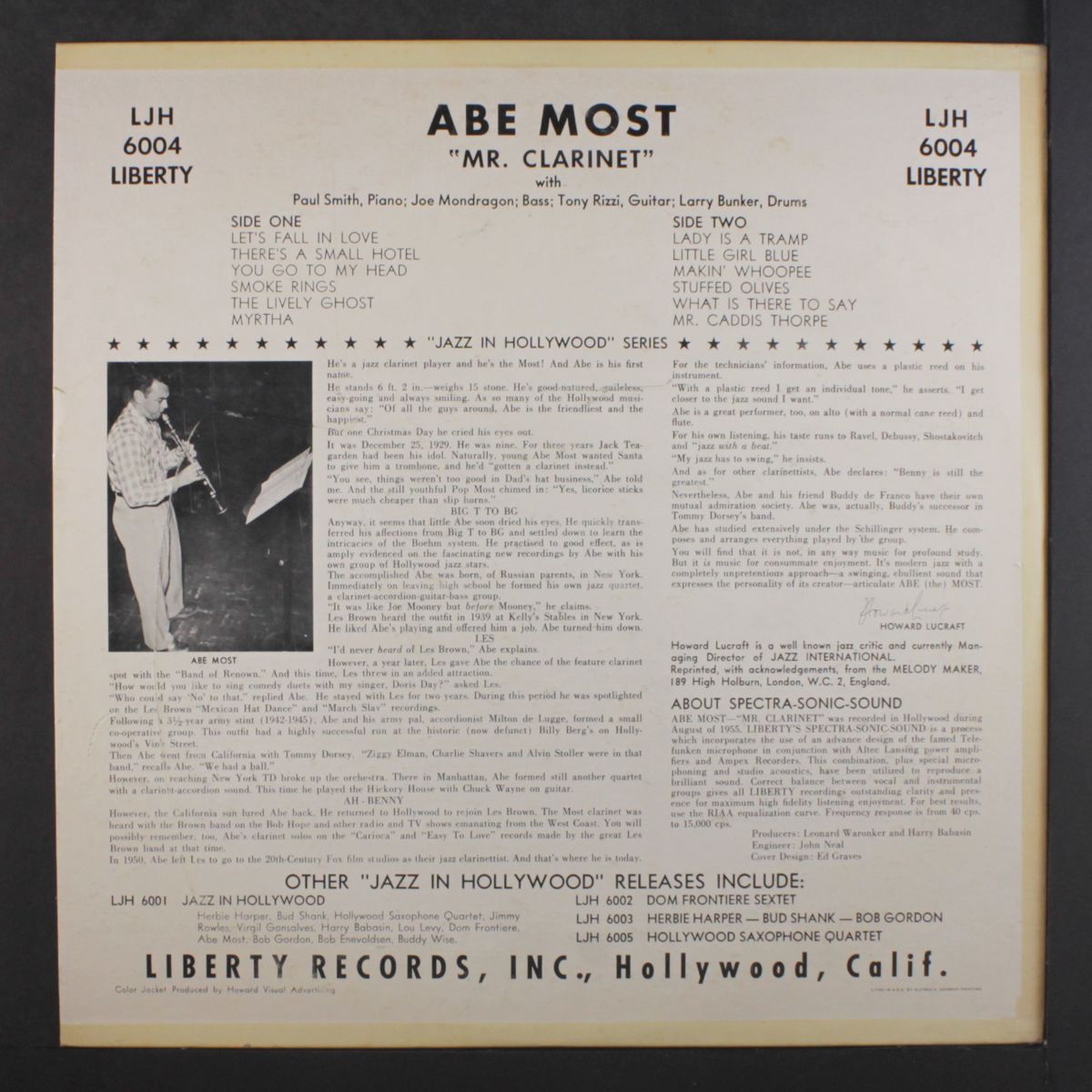 mister clarinet by ABE MOST