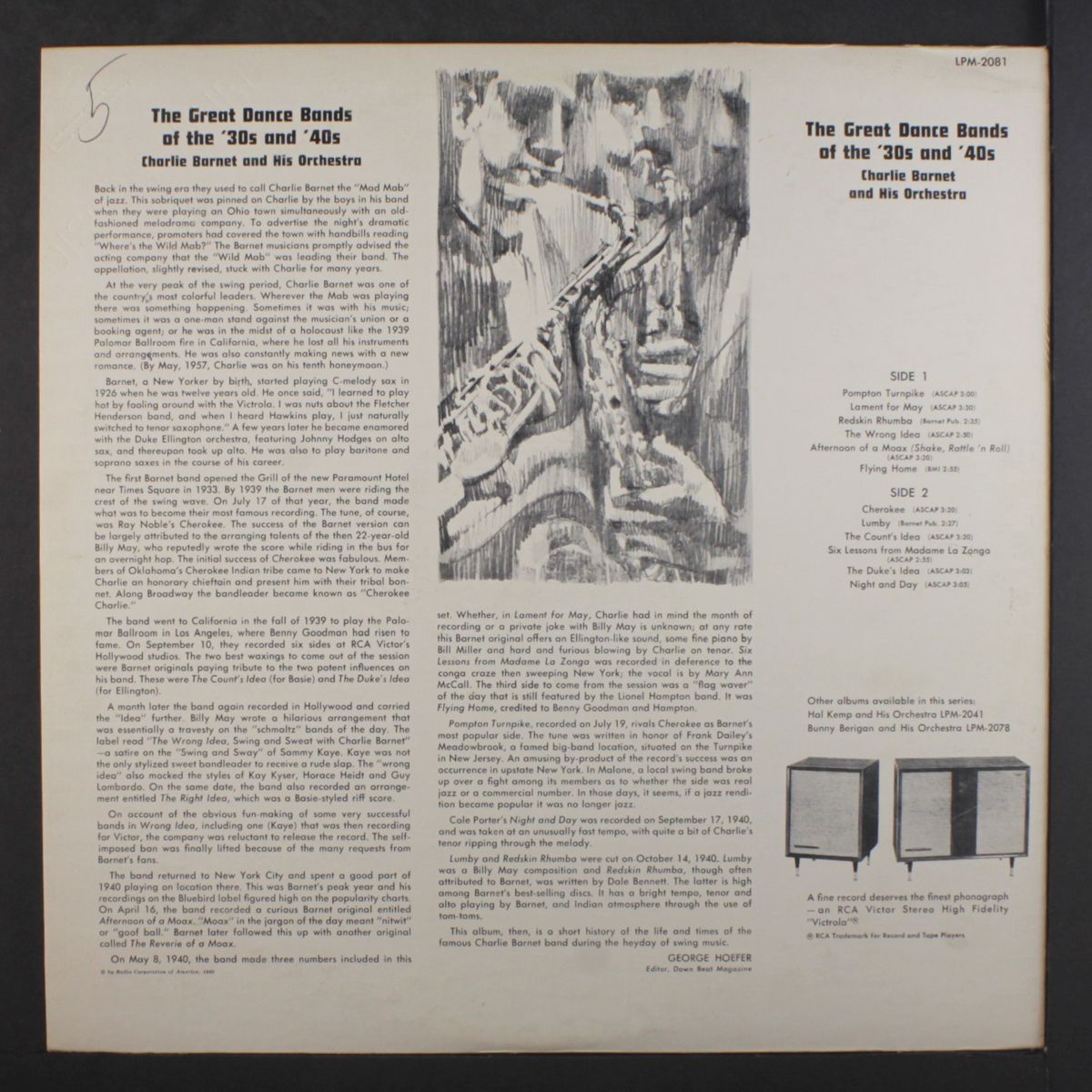 great dance band of the '30s & '40s by CHARLIE BARNET